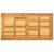 Placă de masă Maro 90 x 45 x 2 cm Lemn Solid de Acacia GartenMobel Dekor