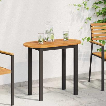 Placă de masă Maro 80 x 40 x 2 cm Lemn Solid de Acacia GartenMobel Dekor