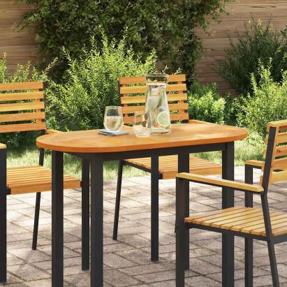 Placă de masă Maro 100 x 50 x 2 cm Lemn Solid de Acacia GartenMobel Dekor