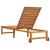 Șezlong Maro 202 x 53 x 89 cm Lemn Solid de Acacia GartenMobel Dekor