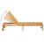 Șezlong Maro 202 x 53 x 89 cm Lemn Solid de Acacia GartenMobel Dekor