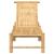Sezlong 55x199x30 cm bambus GartenMobel Dekor