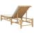 Sezlong cu perne 55x199x30 cm bambus GartenMobel Dekor