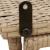 Masă pliabilă de grădină bej 90x51x75 cm Poly Ratan GartenMobel Dekor