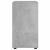 Bufetă „VISNES” Gri beton 60x40x73 cm Lemn prelucrat GartenMobel Dekor