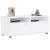 Dulap TV "VISNES" alb 100x40x38 cm lemn de prelucrare GartenMobel Dekor