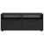 Dulap TV „VISNES” Negru 100x40x38 cm lemn prelucrat GartenMobel Dekor