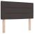 Tăblie cap cu headboard Maro închis 90 cm Piele artificială GartenMobel Dekor