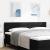Tăblie cap cu headboard Negru 180 cm Piele artificială GartenMobel Dekor