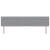 Tăblie cap cu headboard Gri deschis 200 cm Piele artificială GartenMobel Dekor