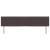 Tăblie cap cu headboard Maro închis 200 cm Piele artificială GartenMobel Dekor