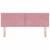 Tăblie cap cu headboard Roz 160 cm Catifea GartenMobel Dekor