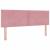 Tăblie cap cu headboard Roz 160 cm Catifea GartenMobel Dekor