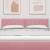 Tăblie cap cu headboard Roz 160 cm Catifea GartenMobel Dekor