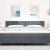 Tăblie cap cu headboard Gri închis 180 cm Catifea GartenMobel Dekor