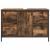 Dulap lavoar cu sertare stejar afumat 90x34,5x60 cm GartenMobel Dekor