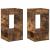 Masă laterală 2 pcs Stejar fumuriu 30 x 30 x 56 cm GartenMobel Dekor