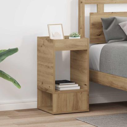 Masă laterală 2 pcs Stejar Artizanal 30 x 30 x 56 cm GartenMobel Dekor