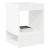 Masă laterală 2 pcs Alb 40 x 40 x 56 cm Lemn compozit GartenMobel Dekor