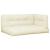 Perne de paleți, 5 buc., crem, material textil GartenMobel Dekor