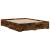 Cadru de pat cu sertare stejar fumuriu 160x200cm lemn prelucrat GartenMobel Dekor