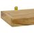 Rafturi de perete, 2 buc., 40x15x4 cm, lemn masiv de tec GartenMobel Dekor