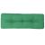 Pernă de paleți, verde, 120x40x12 cm, material textil GartenMobel Dekor