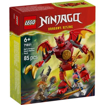 LEGO NINJAGO PACHET DE LUPTA CU ROBOTUL DRAGON AL LUI KAI 71851 SuperHeroes ToysZone