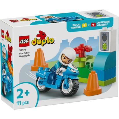 LEGO DUPLO MOTOCICLETA ALBASTRA DE POLITIE 10471 SuperHeroes ToysZone
