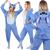 Pijama tip salopeta pentru adulti, model Stitch, marime M Household NewTrend