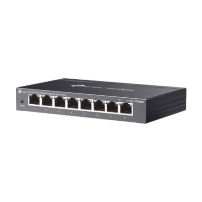 Switch 8 x RJ45 Gigabit, Easy Managed - TP-Link Omada ES208G SafetyGuard Surveillance
