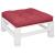 Pernă pentru paleți, roșu vin, 70x70x12 cm, material textil GartenMobel Dekor