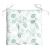 Perne de scaun, 4 buc., 40x40x7 cm, textil, model frunze GartenMobel Dekor