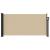 Copertina laterală retractabilă, bej, 100x500 cm GartenMobel Dekor
