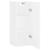 Dulap montat pe perete, alb, 34,5x34x90 cm GartenMobel Dekor