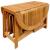 Set mobilier de exterior pliabil, 5 piese, lemn masiv de acacia GartenMobel Dekor