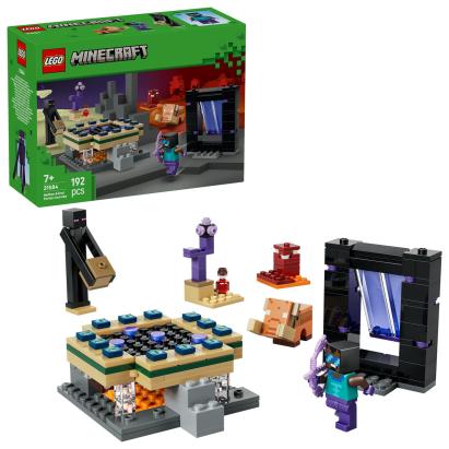 LEGO Călătorie prin portalurile Nether şi End Quality Brand
