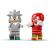 LEGO Mașina lui Silver vs Camionul gigant al lui Knuckles Quality Brand
