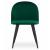 Set 4 scaune bucatarie/living, Artool, Bello, catifea, metal, verde, 46x42.5x76.5 cm GartenVIP DiyLine