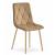 Set 4 scaune bucatarie/living, Artool, Libra, catifea, metal, maro, 45x54x86.5 cm GartenVIP DiyLine