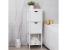 VASAGLE Dulap de podea pentru baie, multifunctional, 2 sertare, 30x30x89cm, alb Household NewTrend