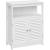 VASAGLE Dulap de depozitare de podea pentru baie, cu usi duble, 30x60x80cm, alb Household NewTrend