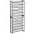 SONGMICS Raft pentru pantofi suprapozabil, pe 12 nivele, din metal, cu rafturi reglabile, pentru 48-60 perechi, 31x 93x223cm, negru Household NewTrend