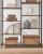 VASAGLE Biblioteca cu suport de depozitare pe 5 etaje, 30x100x170cm, stil industrial, maro rustic si negru Household NewTrend