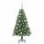 Brad de Crăciun artificial Verde 120 cm PVC și Oțel și Plastic GartenMobel Dekor