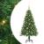 Brad de Crăciun artificial Verde 120 cm PVC și Oțel și Plastic GartenMobel Dekor