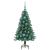 Brad de Crăciun artificial Verde 120 cm PVC și Oțel și Plastic GartenMobel Dekor
