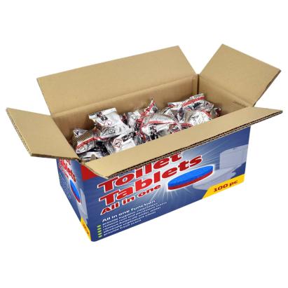 Tablete de igienizare WC, 100 buc., detergenți pentru pisoare GartenMobel Dekor