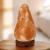 Lampa de sare himalaya, 1-2 kg, suport din lemn MultiMark GlobalProd