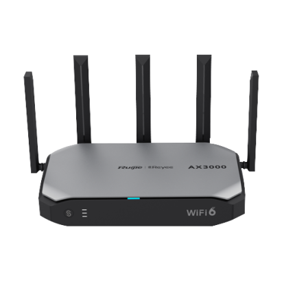 Router WiFi 6 Dual Band, 5 porturi GE, AX3000, Cloud Management - Ruijie RG-EG105GW-X SafetyGuard Surveillance